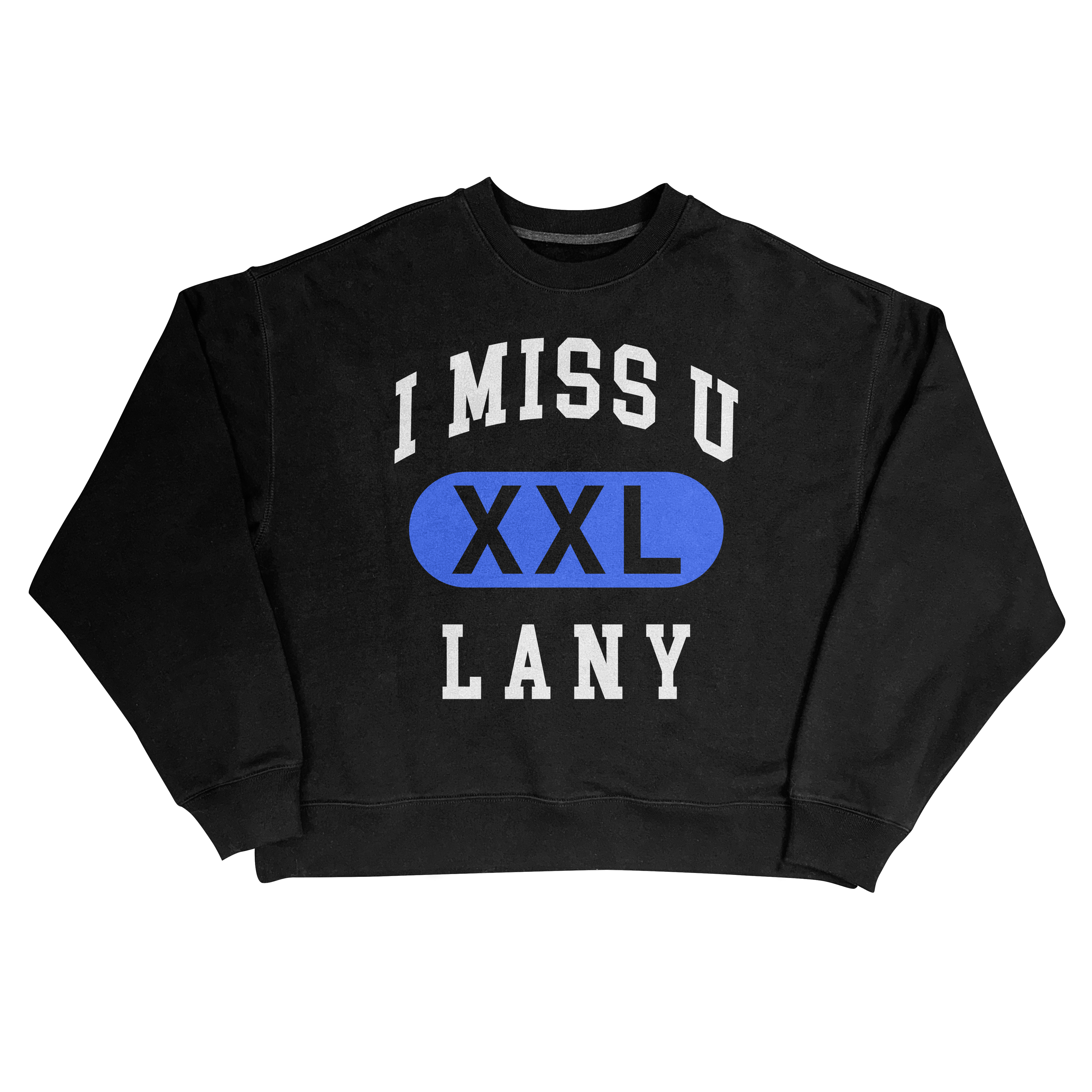 XXL CREWNECK (BLACK) – LANY