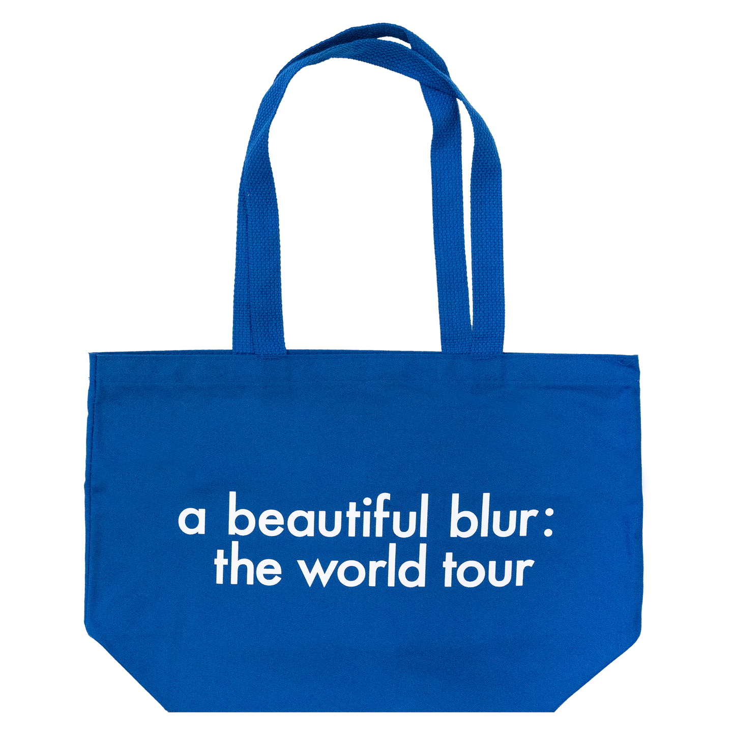 a Beautiful Blur: the world tour tote bag
