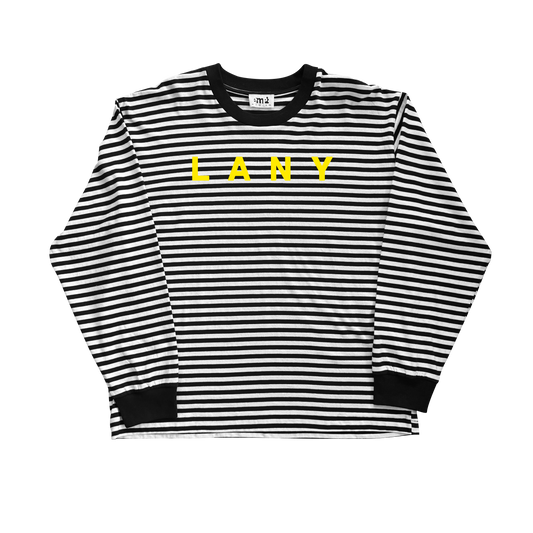 B&W Striped LANY long-sleeve