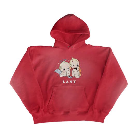 "Bad Girls Listen to LANY" Hoodie (Red)
