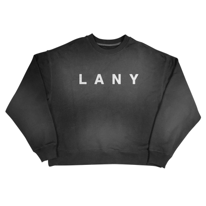 CLASSIC LANY LOGO CREWNECK (BLACK)