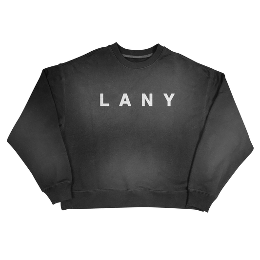 CLASSIC LANY LOGO CREWNECK (BLACK)