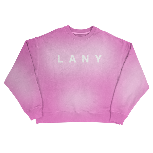 CLASSIC LANY LOGO CREWNECK (PINK)