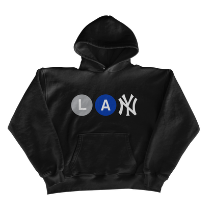 “L TRAIN, A TRAIN” HOODIE