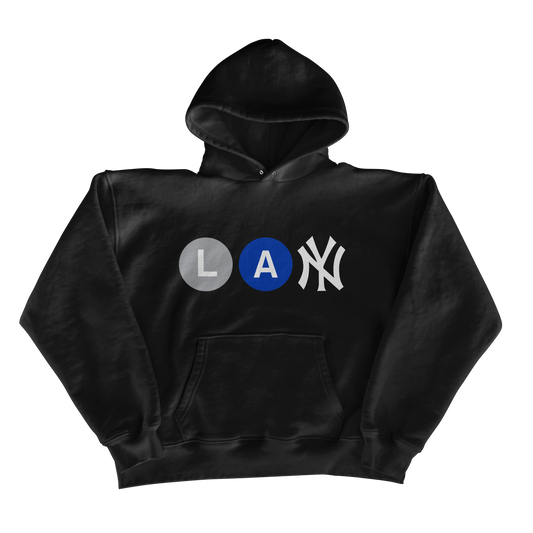 “L TRAIN, A TRAIN” HOODIE