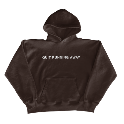 “QUIT” ROSE HOODIE