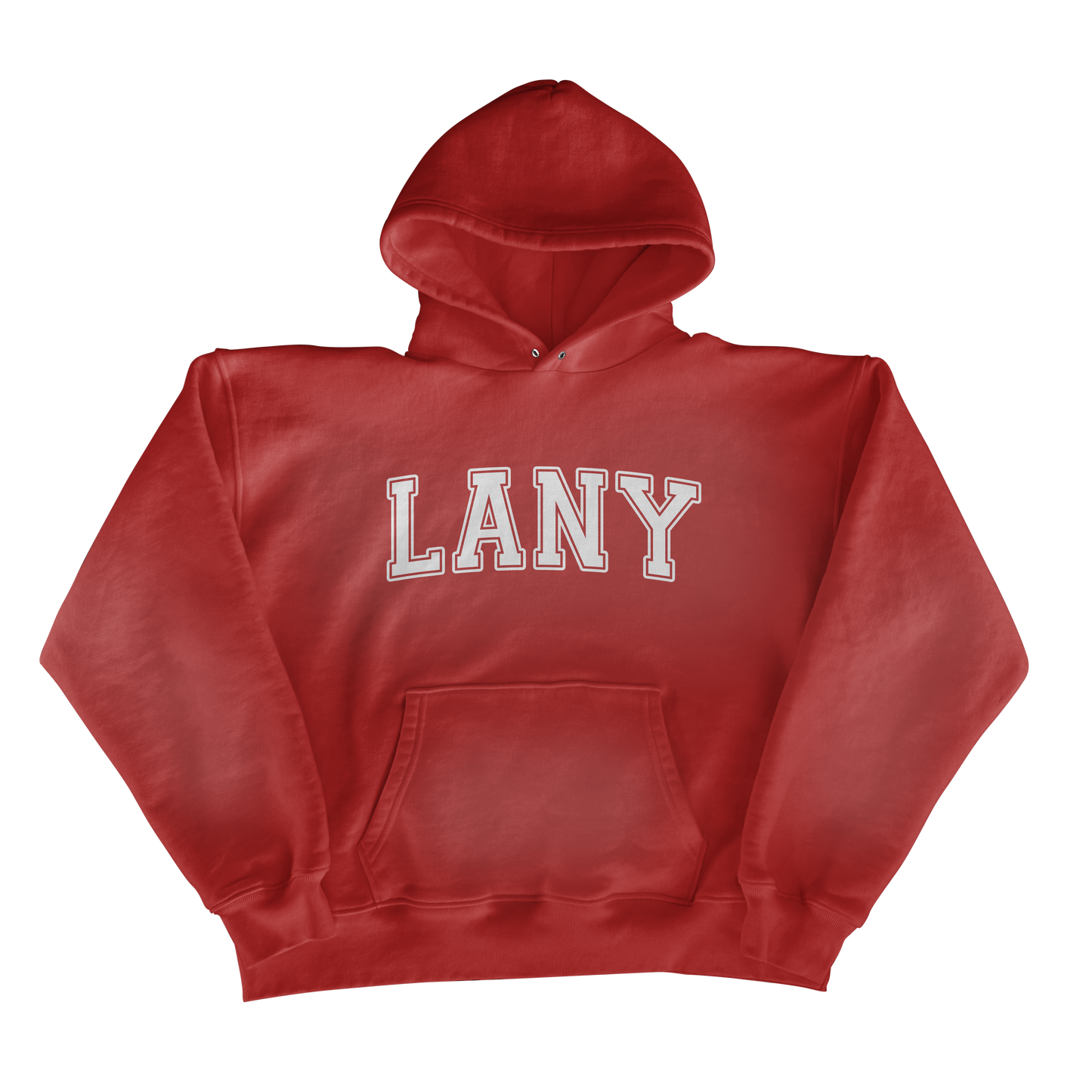 LANY VARSITY HOODIE (RED)
