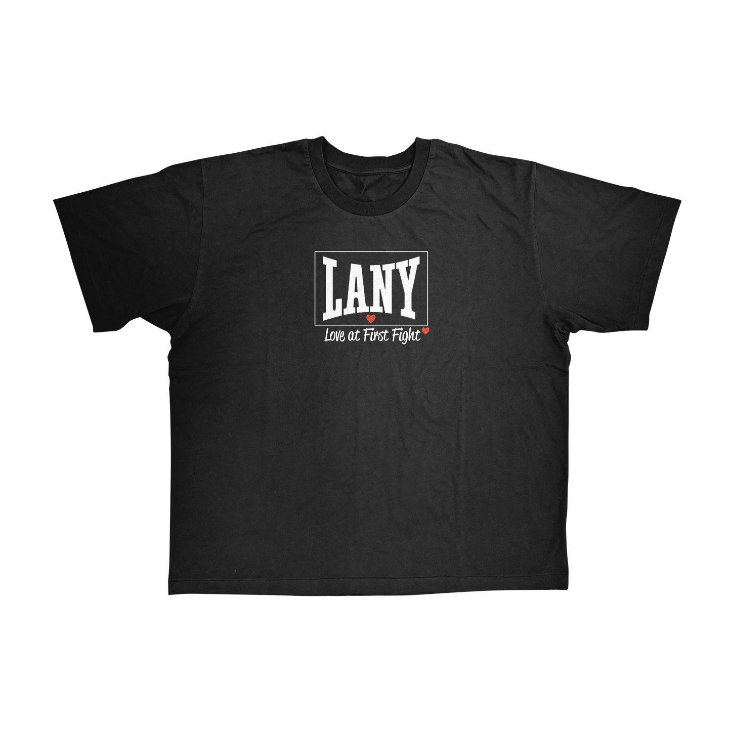 LANY BOXING GLOVES T-SHIRT (BLACK)