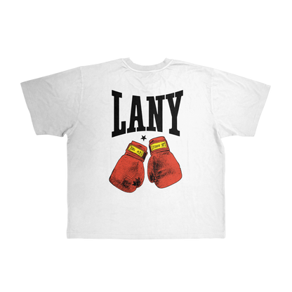 LANY BOXING GLOVES T-SHIRT (WHITE)
