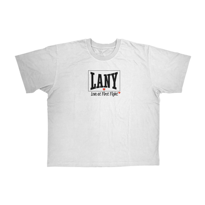LANY BOXING GLOVES T-SHIRT (WHITE)