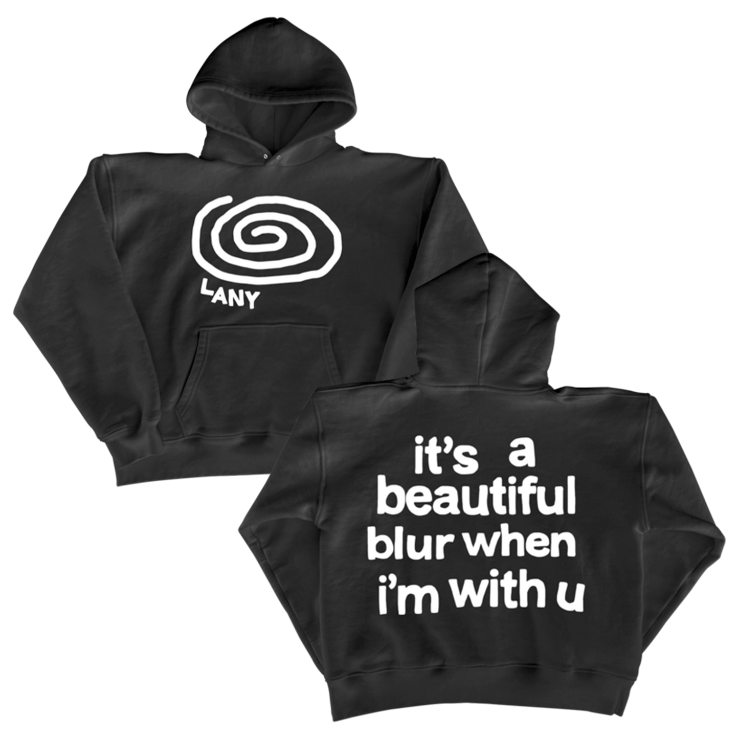 LANY swirl hoodie