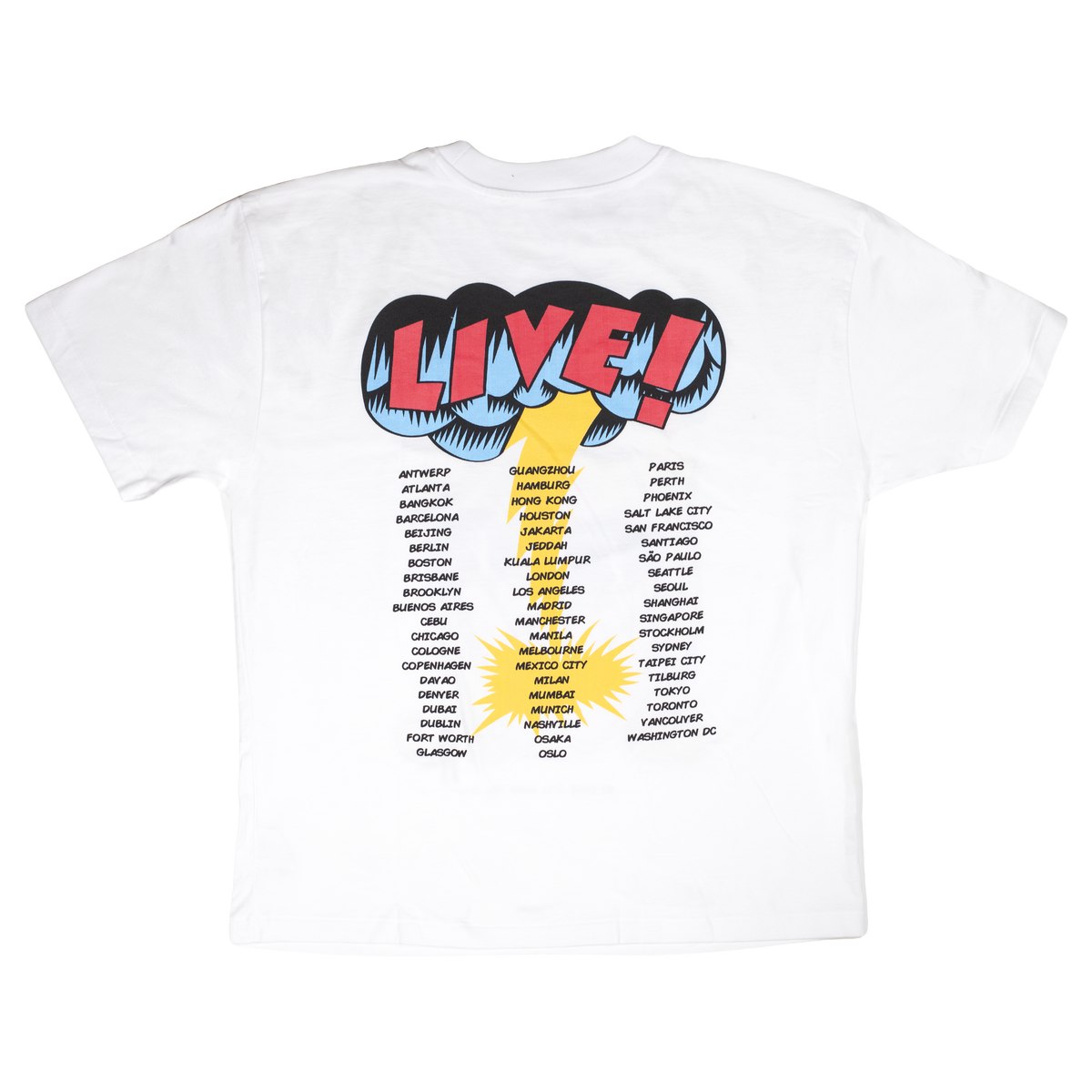 "Soft World Tour" T-shirt (White)