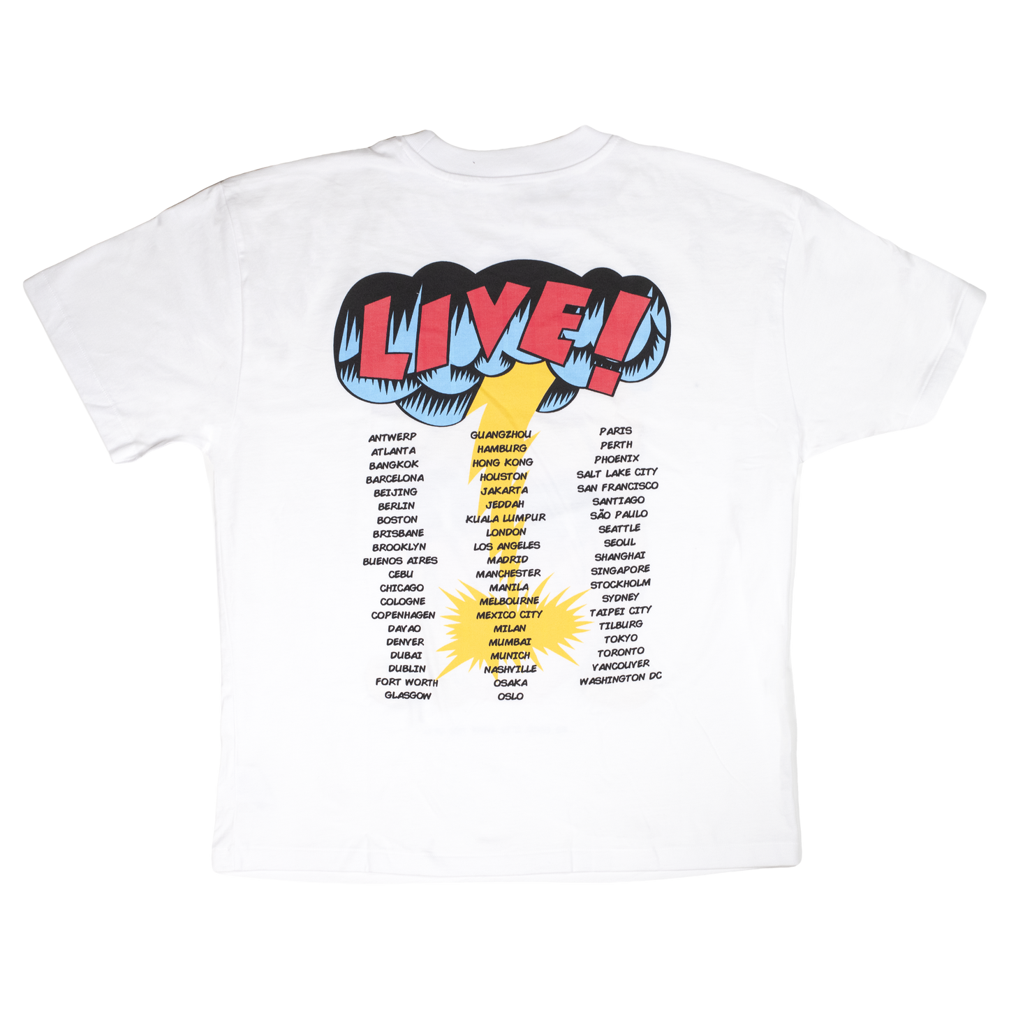 "Soft World Tour" T-shirt (White)