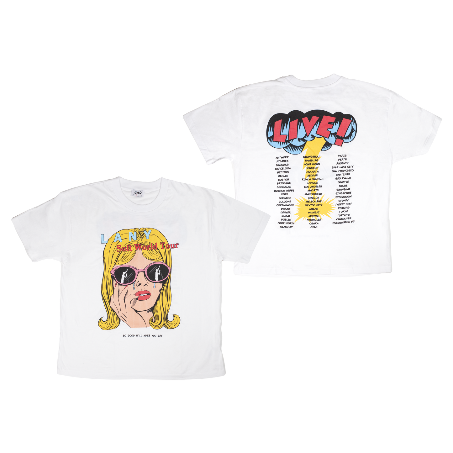 "Soft World Tour" T-shirt (White)