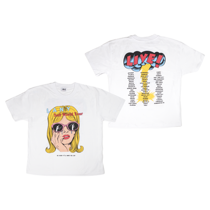 "Soft World Tour" T-shirt (White)