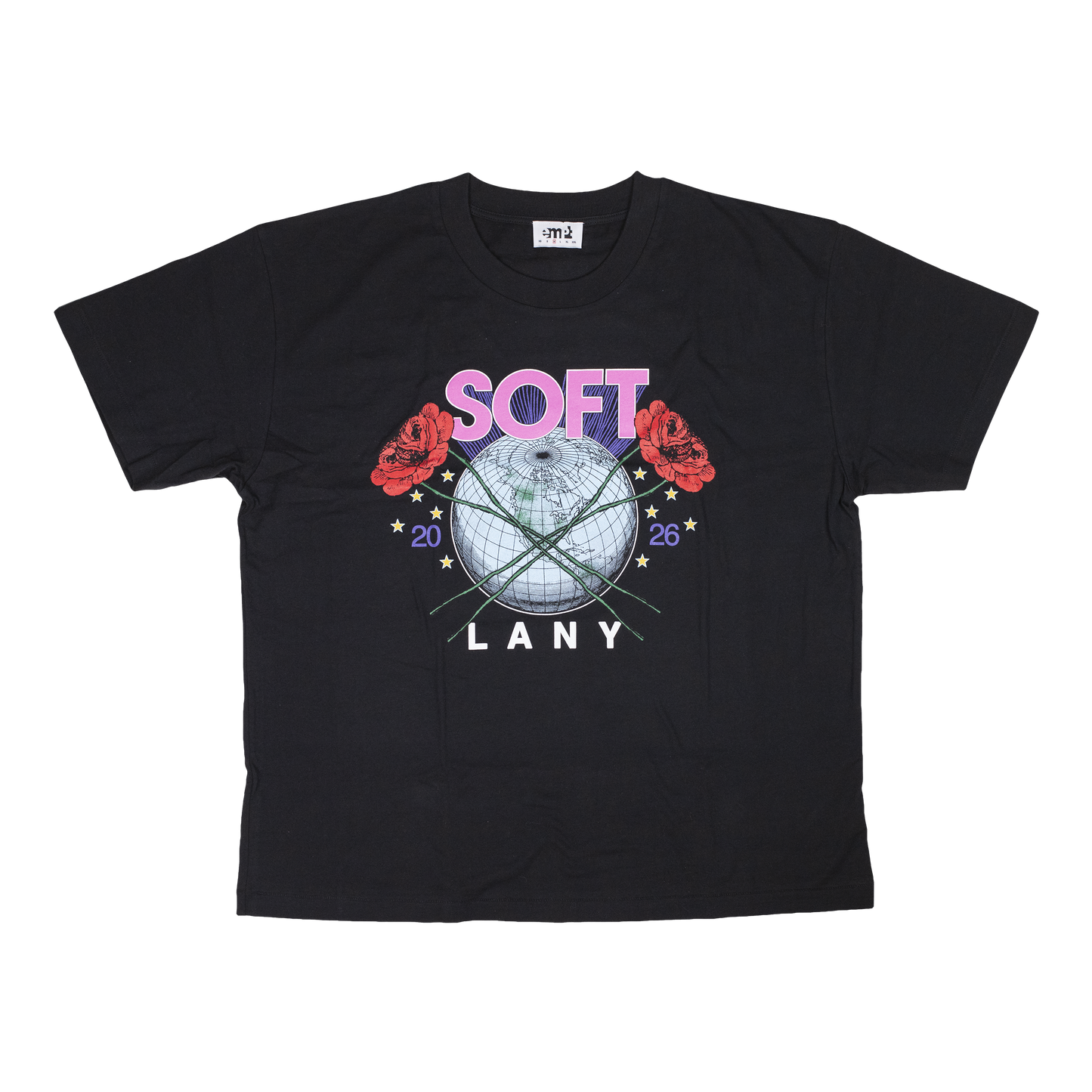 "Soft World Tour" T-Shirt (Black)