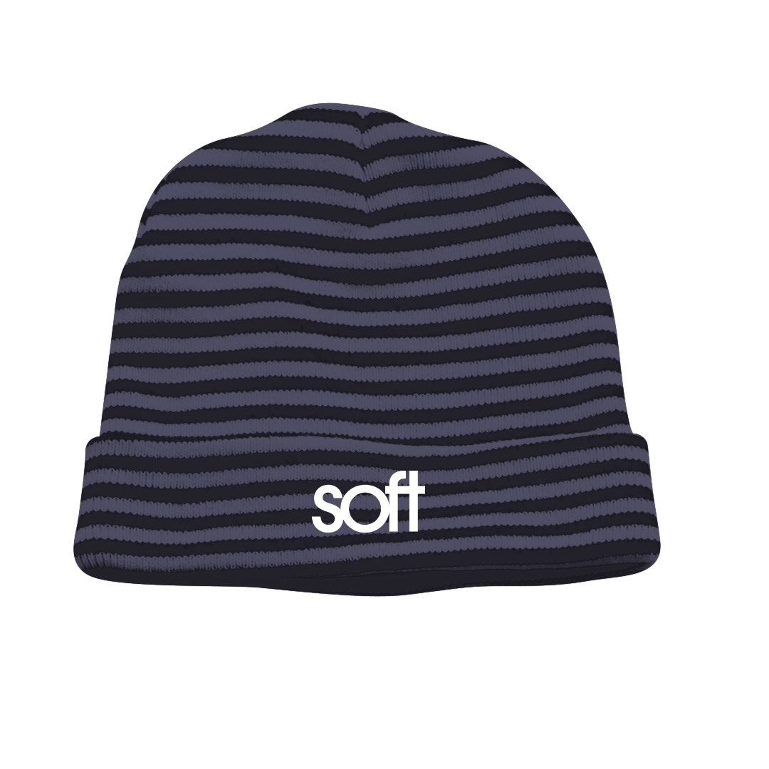 "Soft" Striped Beanie
