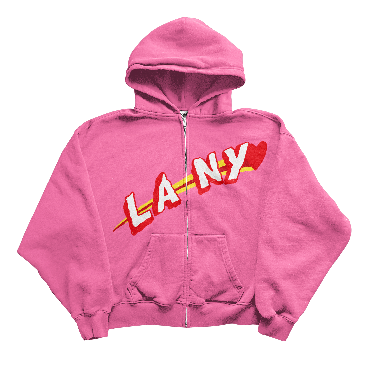 "L is for the way you listen to LANY with me” Zip Hoodie