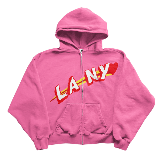 "L is for the way you listen to LANY with me” Zip Hoodie